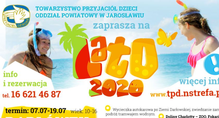 Wyślij dziecko na kolonię letnią Towarzystwa Przyjaciół Dzieci