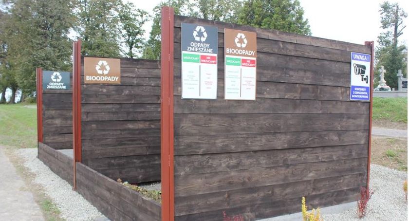  Nowe boksy do segregacji odpadów 