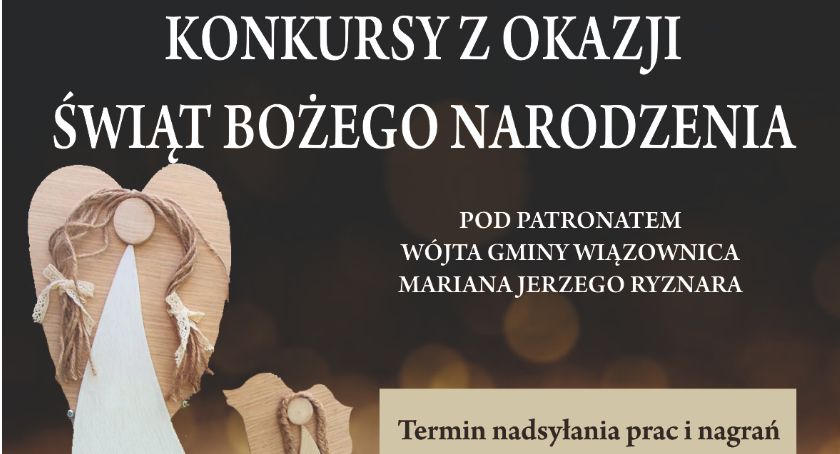 Konkursy Bożonarodzeniowe: kolęd, na kartę świąteczną i na opowiadanie w gminie Wiązownica
