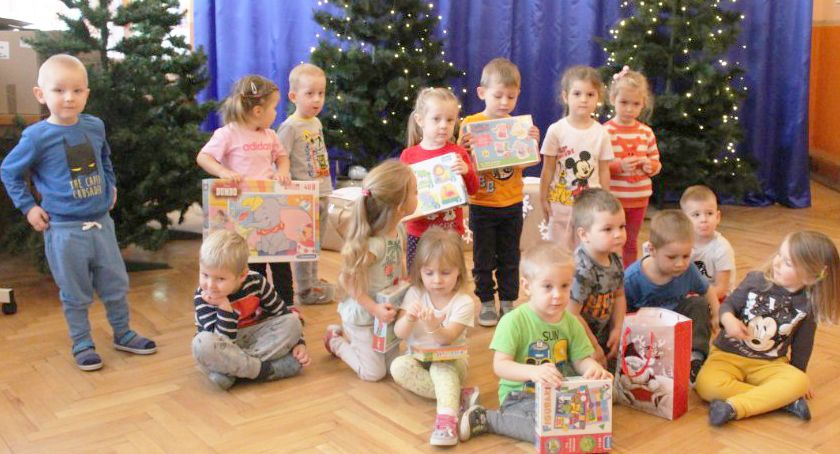 Mikołaj u przedszkolaków z Radymna 