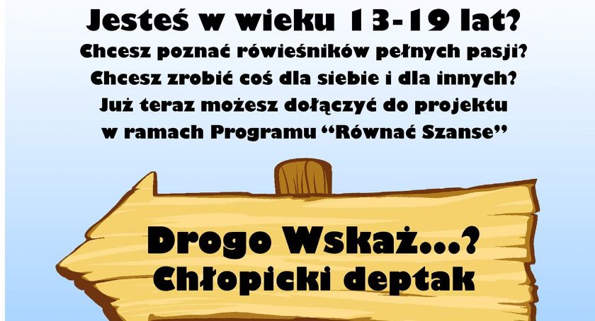 Drogo wskaż... Chłopicki deptak - zgłoś się do projektu Biblioteki Samorządowej i GOK w Chłopicach