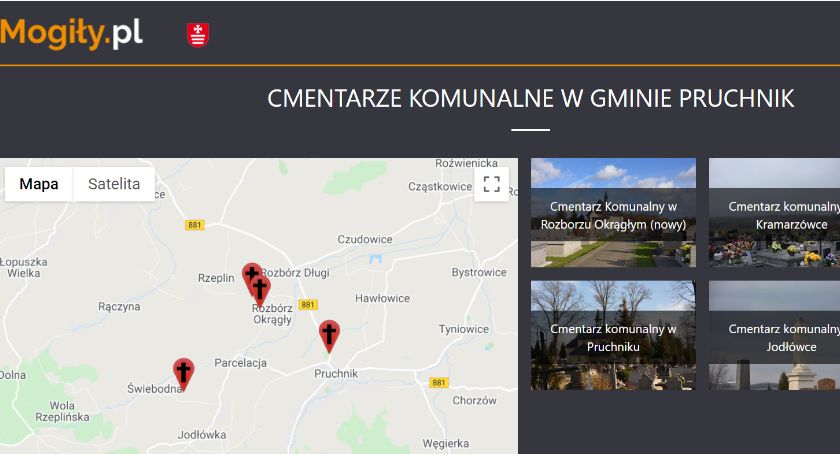 Uruchomiono internetową bazę osób pochowanych na cmentarzach gminy Pruchnik
