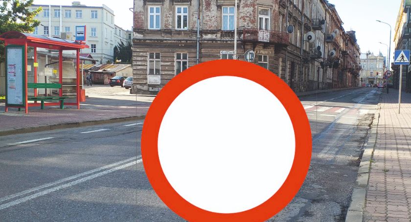 UWAGA! Od czwartku wjazd z głównego skrzyżowania w ulicę Kraszewskiego zamknięty