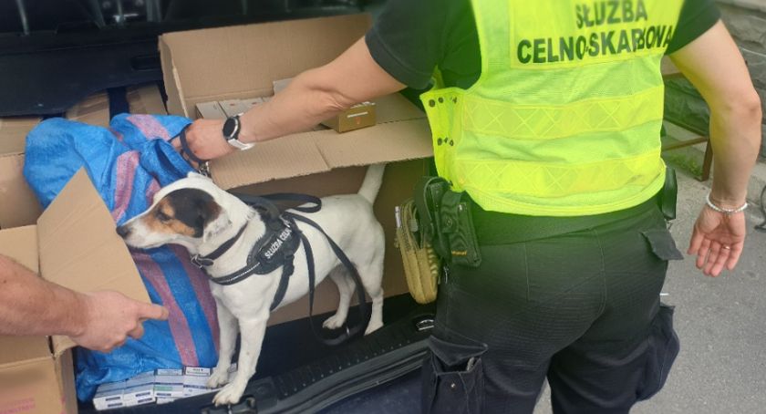 Papierosy przechwycone na autostradzie A4