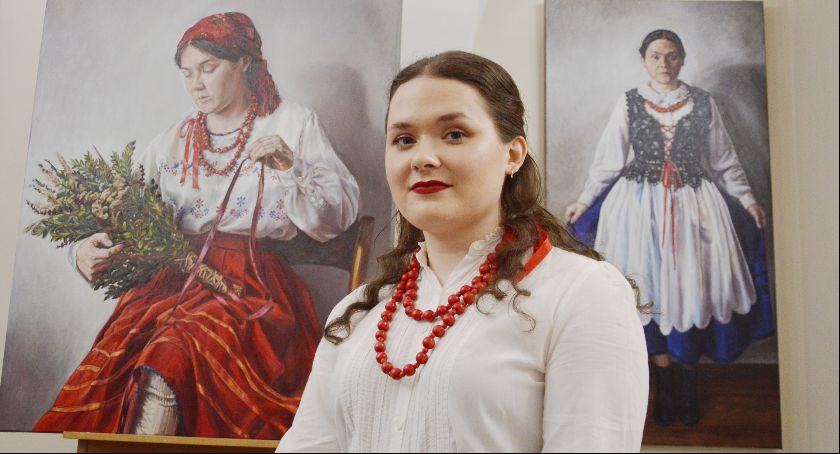 Obyczaj wyszyty tradycją, czyli prace Agnieszki Ciury