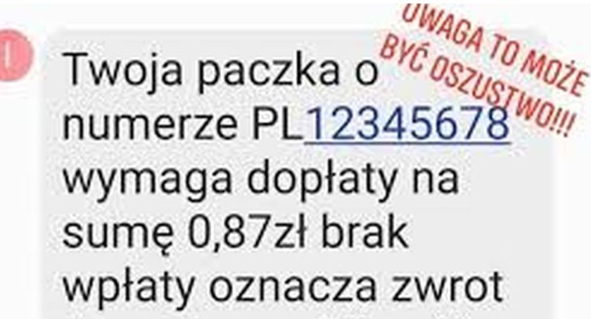 Uwaga na oszustów podszywających się pod firmy kurierskie