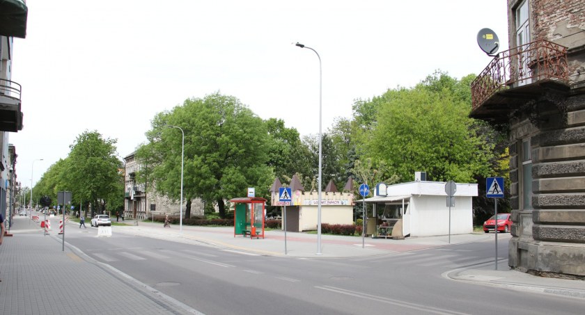 Dziś zamknięty odcinek ulicy Kraszewskiego