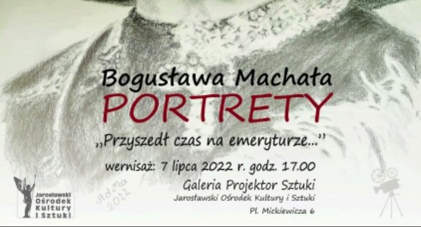 Wernisaż wystawy portretów Bogusławy Machały 