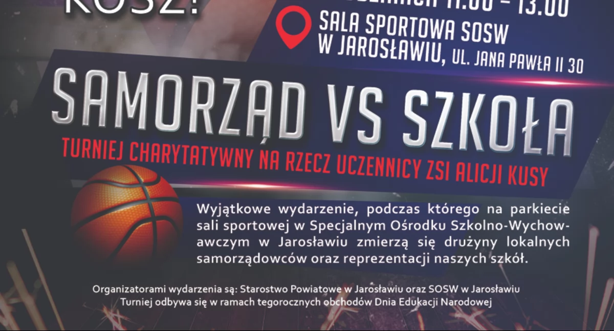 Sportowe, Samorząd Szkoła Turniej charytatywny rzecz uczennicy Alicji - zdjęcie, fotografia