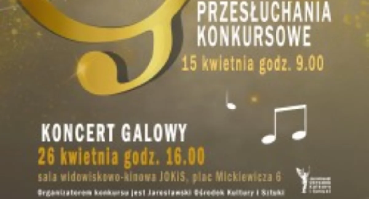 Wydarzenia Jarosław, Przeworsk i okolice, XXXIV Konkurs Piosenki złoty klucz sławy Jarosławiu - zdjęcie, fotografia