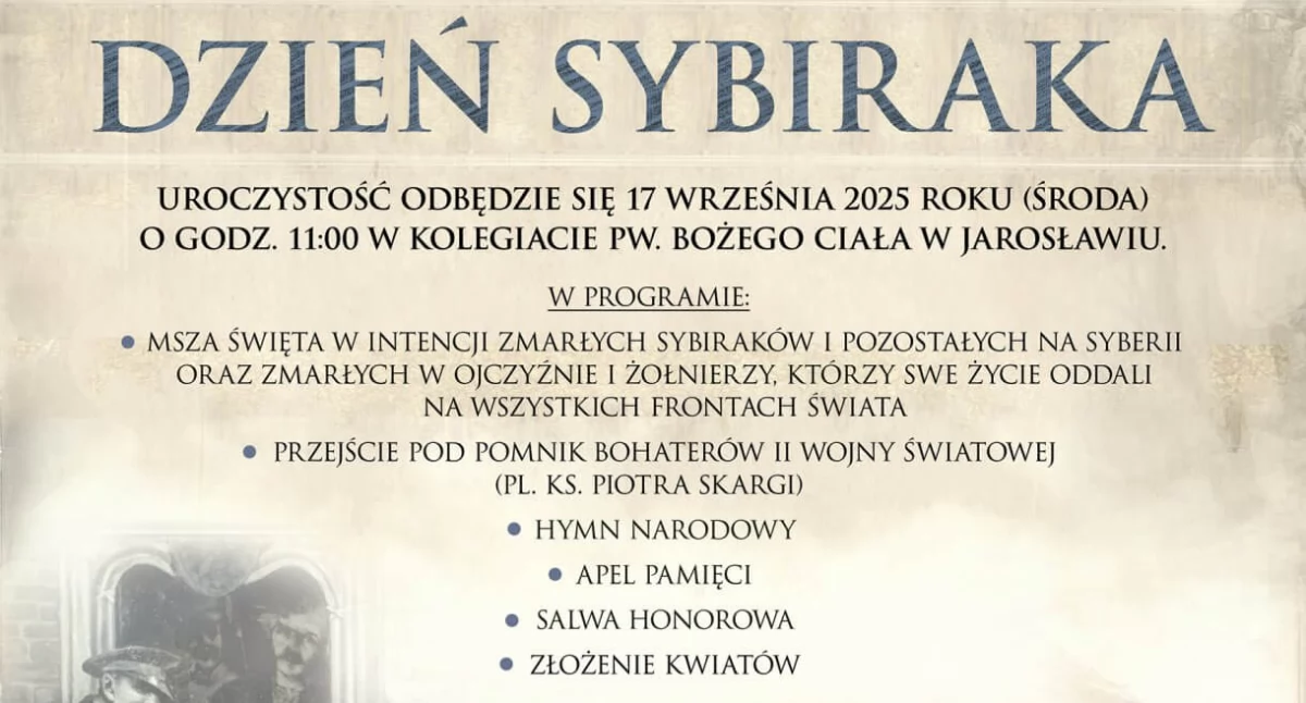 Wydarzenia Jarosław, Przeworsk i okolice, Obchody Sybiraka Jarosławiu - zdjęcie, fotografia