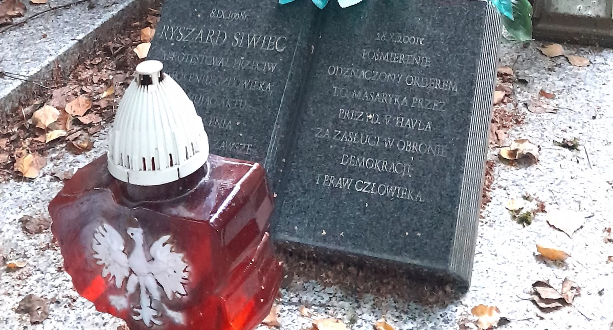Grób Ryszarda Siwca na Cmentarzu Zasańskim w Przemyślu w Przemyślu 