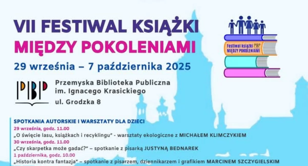 Wydarzenia Jarosław, Przeworsk i okolice, Festiwal Książki Między Pokoleniami Przemyślu - zdjęcie, fotografia