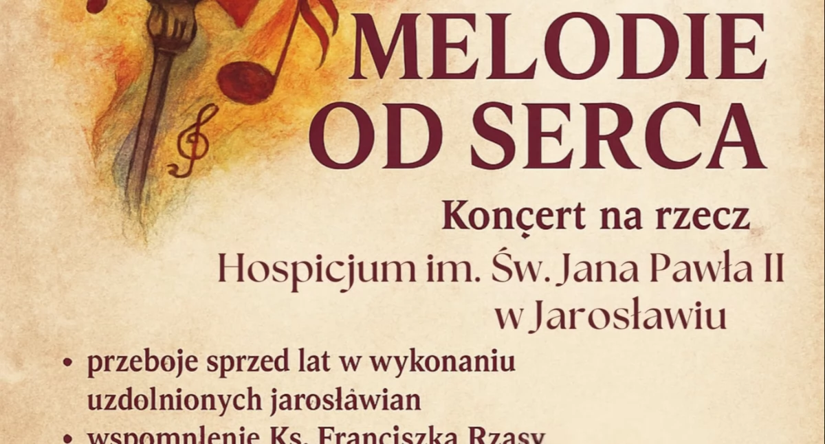 Kulturalne, Koncert rzecz Hospicjum Pawła Jarosławiu - zdjęcie, fotografia
