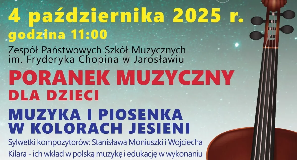Wydarzenia Jarosław, Przeworsk i okolice, Koncert maluchów Muzyka piosenki kolorach jesieni Jarosławiu - zdjęcie, fotografia