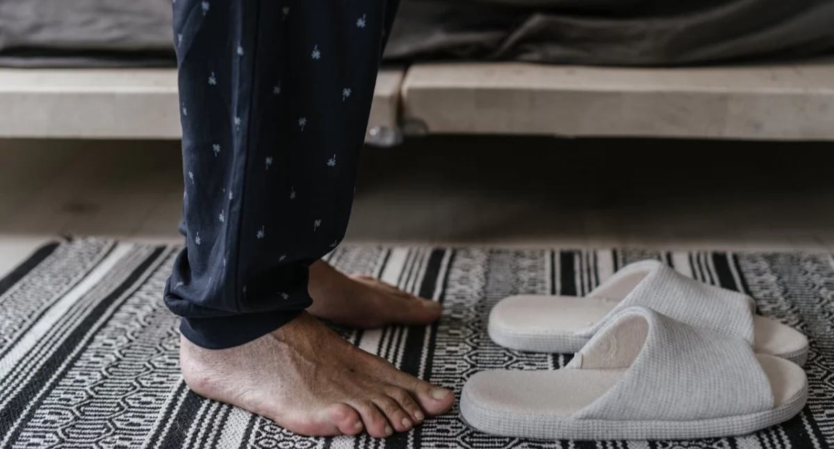 Zdrowie, Kapcie wybrać wygodny model dzień - zdjęcie, fotografia