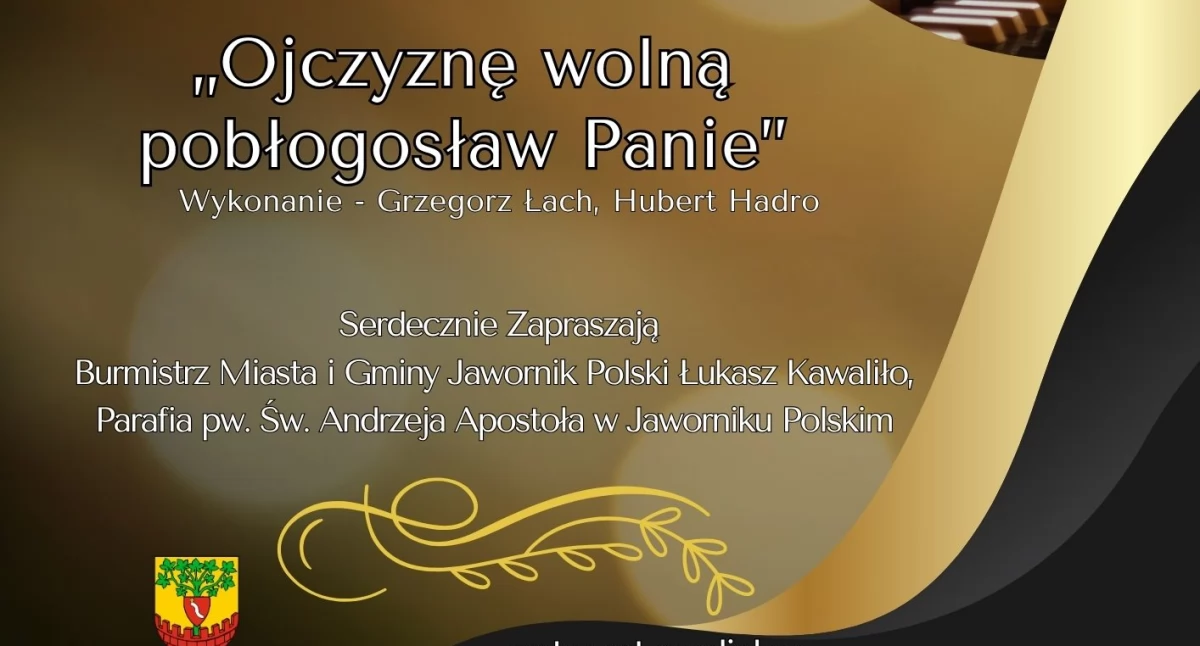 Kulturalne, Koncert organowy „Ojczyznę wolną pobłogosław Panie” - zdjęcie, fotografia