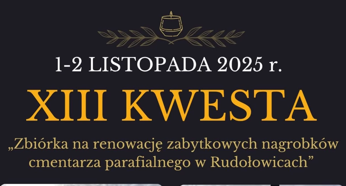 ZBIÓRKI, Kwesta rzecz ratowania zabytkowych nagrobków rudołowickiego cmentarza - zdjęcie, fotografia
