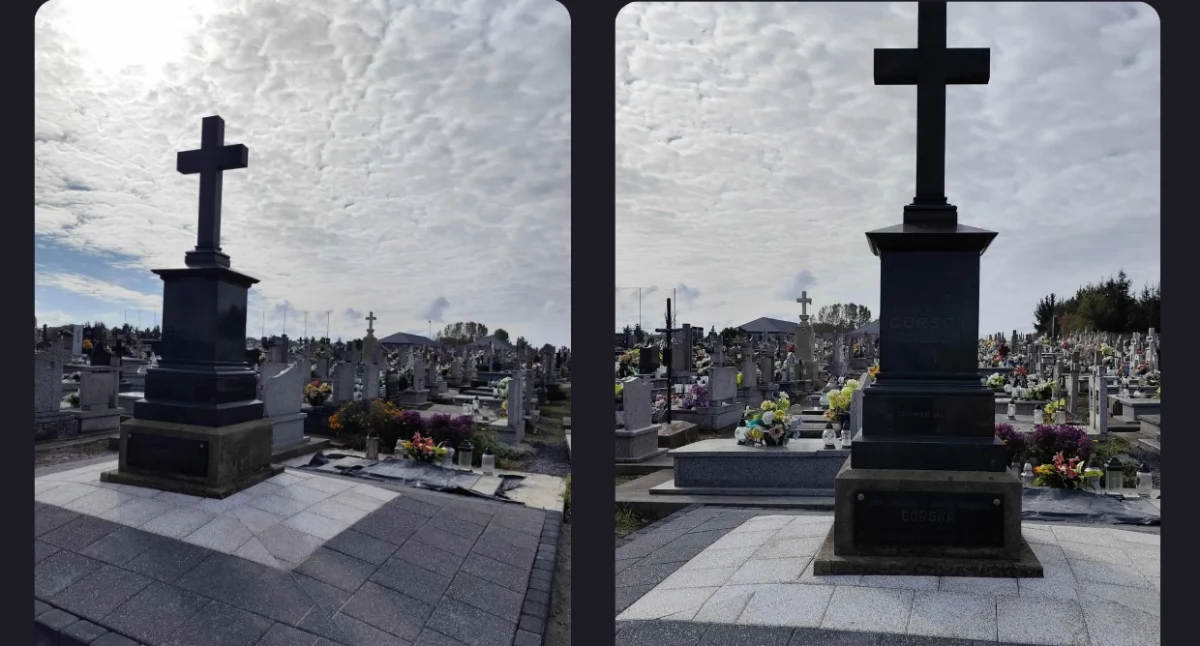 Kulturalne, kwesta ratowanie zabytkowych nagrobków cmentarzu parafialnym Rudolowicach - zdjęcie, fotografia