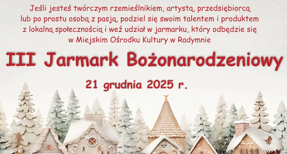 III Jarmark Bożonarodzeniowy w Radymnie