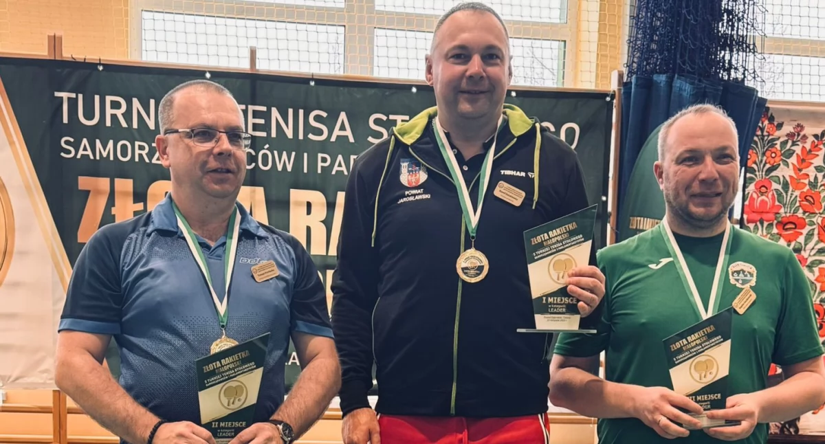 Starosta jarosławski Kamil Dziukiewicz wywalczył złoty medal