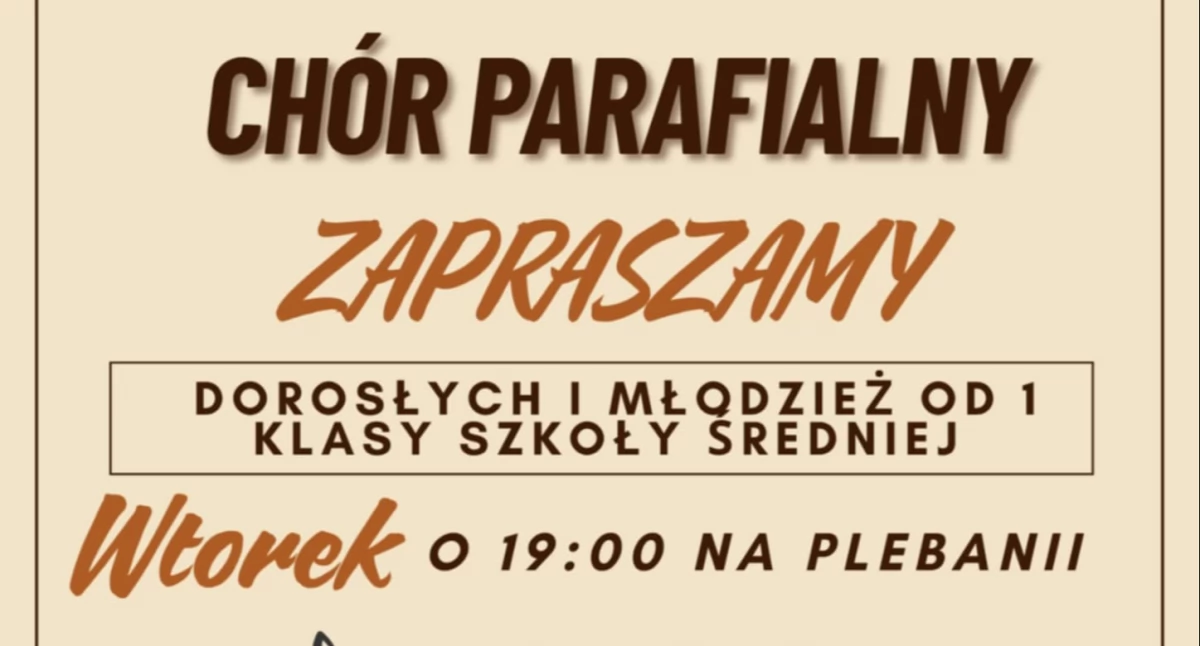 Religia, Chór parafialny Kolegiacie Jarosławskiej zaprasza włączenia śpiew liturgiczny - zdjęcie, fotografia