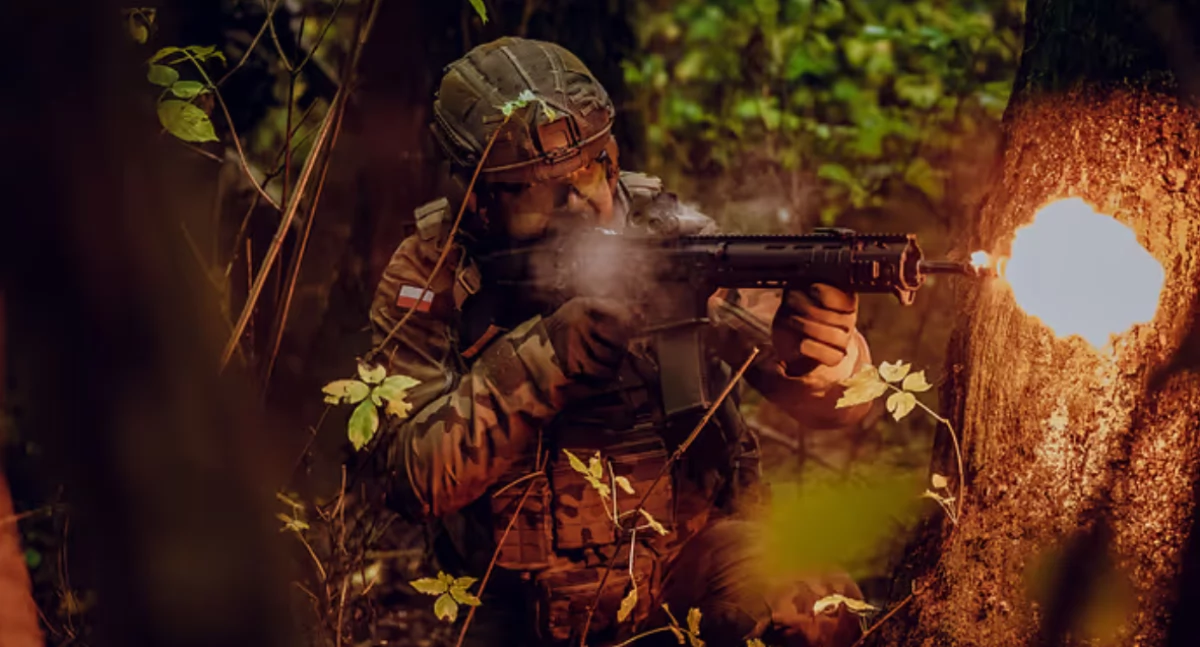 Żołnierze jarosławskiego batalionu obrony pogranicza wzięli udział w ćwiczeniu „LODOWY PRZESMYK-25”