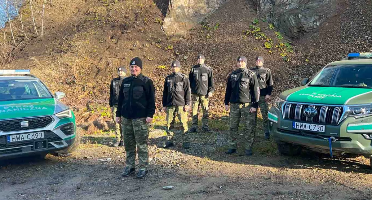 Pogranicznicy pomogli choremu Maksowi. Ty tez możesz wesprzeć 8-latka w walce z podstępną chorobą