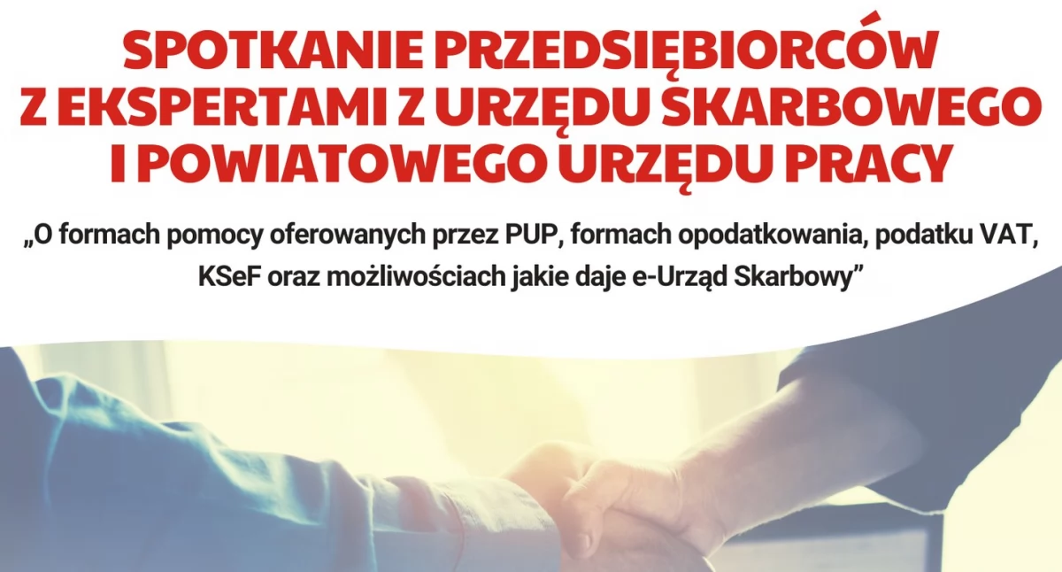 Wydarzenia Jarosław, Przeworsk i okolice, Spotkanie przedsiębiorców ekspertami Urzędu Skarbowego Powiatowego Urzędu Pracy - zdjęcie, fotografia