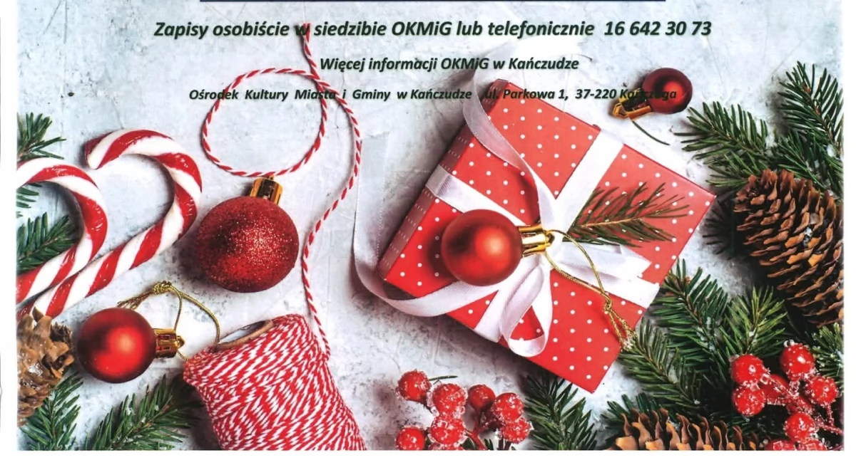 Świąteczne Warsztaty Rękodzielnicze w Kańczudze