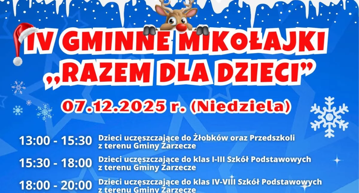 Wydarzenia Jarosław, Przeworsk i okolice, Gminne Mikołajki Razem Dzieci Zarzeczu - zdjęcie, fotografia