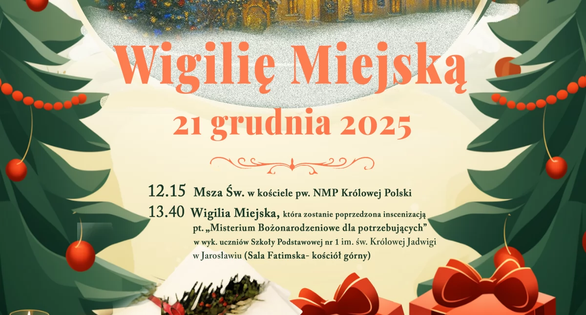 Wydarzenia Jarosław, Przeworsk i okolice, Wigilia Miejska Jarosławiu - zdjęcie, fotografia