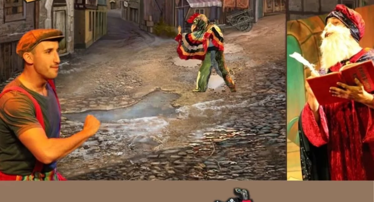 Wydarzenia Jarosław, Przeworsk i okolice, Spektakl dzieci Bazyliszek Gminnym Centrum Kultury Wiązownicy - zdjęcie, fotografia