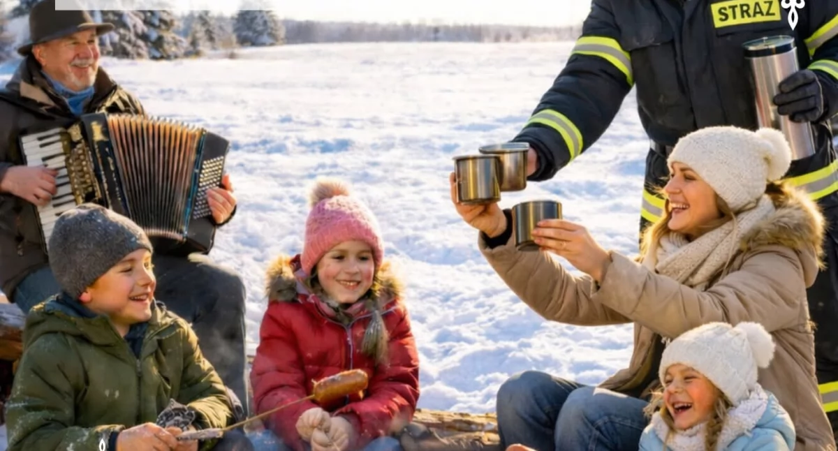 Wydarzenia Jarosław, Przeworsk i okolice, Zimowe Ognisko Harmonią Gorzycach - zdjęcie, fotografia