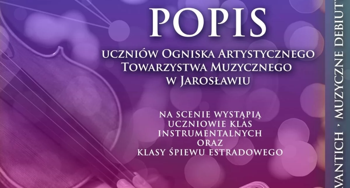 Wydarzenia Jarosław, Przeworsk i okolice, Popis uczniów Ogniska Artystycznego Towarzystwa Muzycznego Jarosławiu - zdjęcie, fotografia