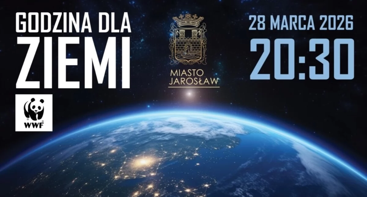 Samorząd, GODZINA ZIEMI Zgaśnie iluminacja ratusza Jarosławiu - zdjęcie, fotografia