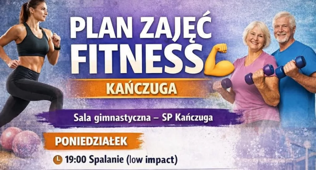 Sportowe, Bezpłatne Zajęcia Fitness Seniorów Kańczudze - zdjęcie, fotografia