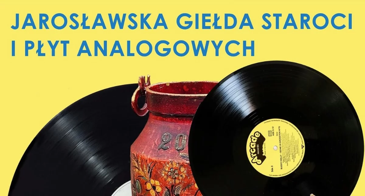 Wydarzenia Jarosław, Przeworsk i okolice, Jarosławska Giełda Staroci Płyt Analogowych - zdjęcie, fotografia