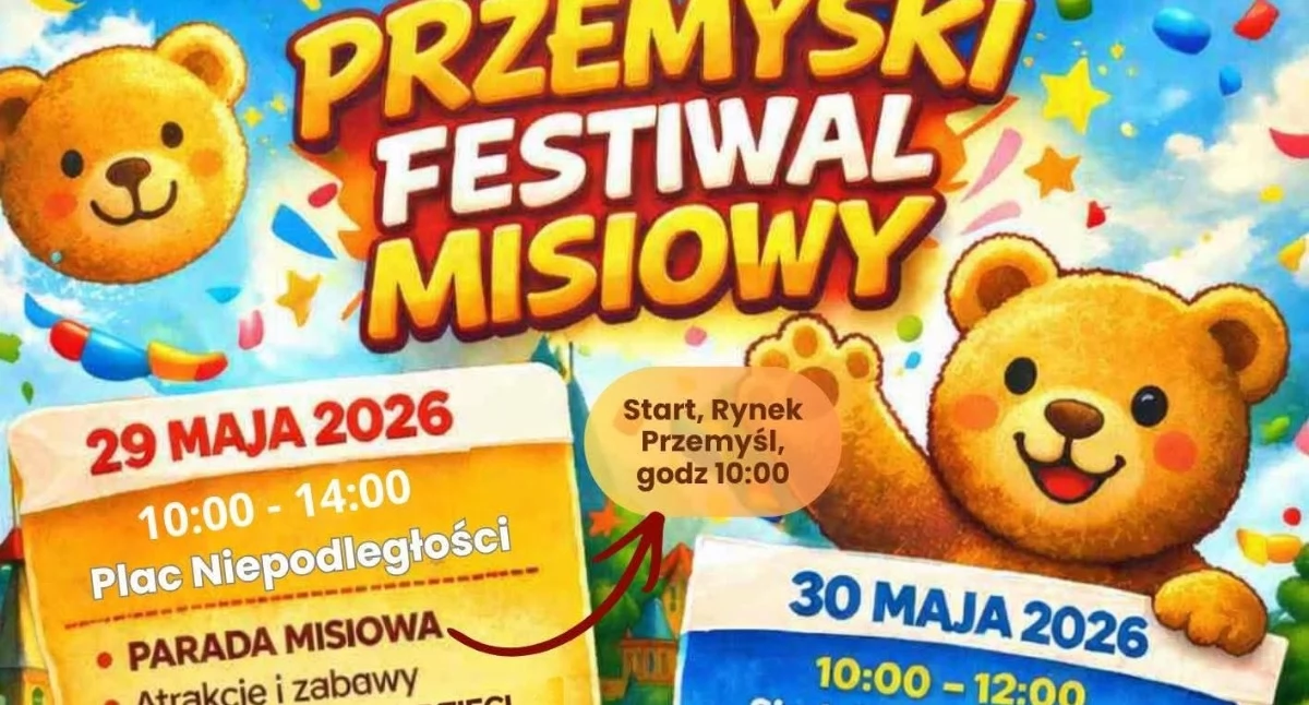 Wydarzenia Jarosław, Przeworsk i okolice, Przemyski Festiwal Misiowy - zdjęcie, fotografia