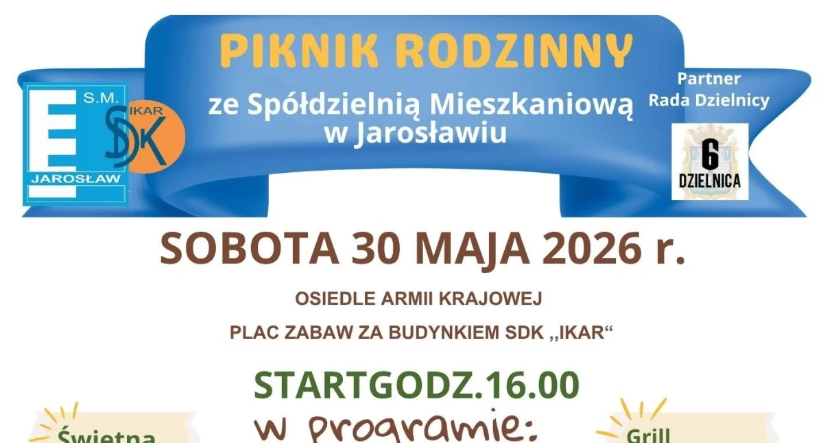 Wydarzenia Jarosław, Przeworsk i okolice, Piknik Rodzinny Spółdzielnią Mieszkaniową Jarosławiu - zdjęcie, fotografia
