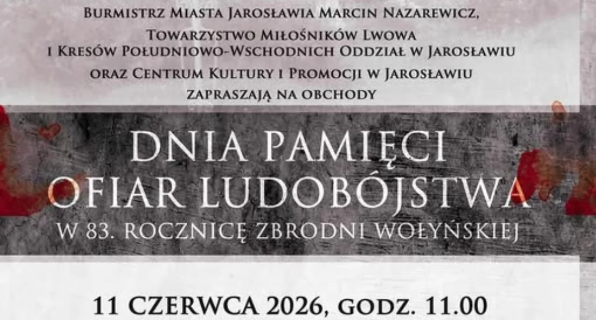 Kulturalne, Dzień Pamięci Ofiar Ludobójstwa Obchody rocznicy zbrodni wołyńskiej - zdjęcie, fotografia
