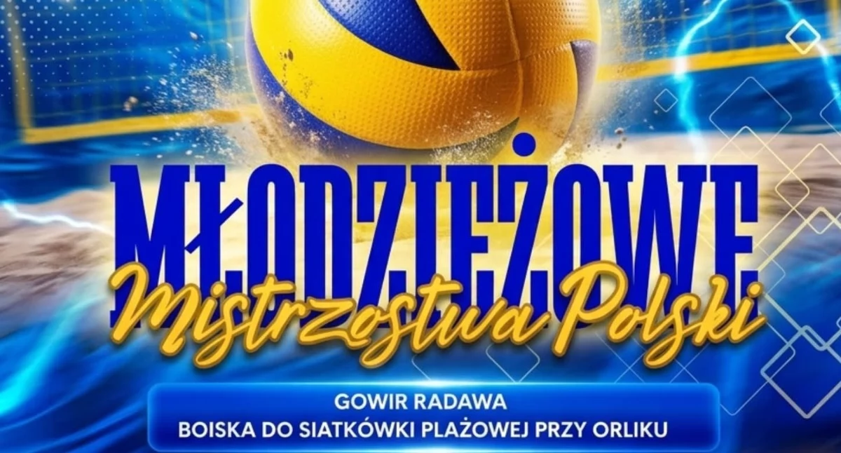 Wydarzenia Jarosław, Przeworsk i okolice, Młodzieżowe Mistrzostwa Polski Siatce Plażowej Radawie - zdjęcie, fotografia