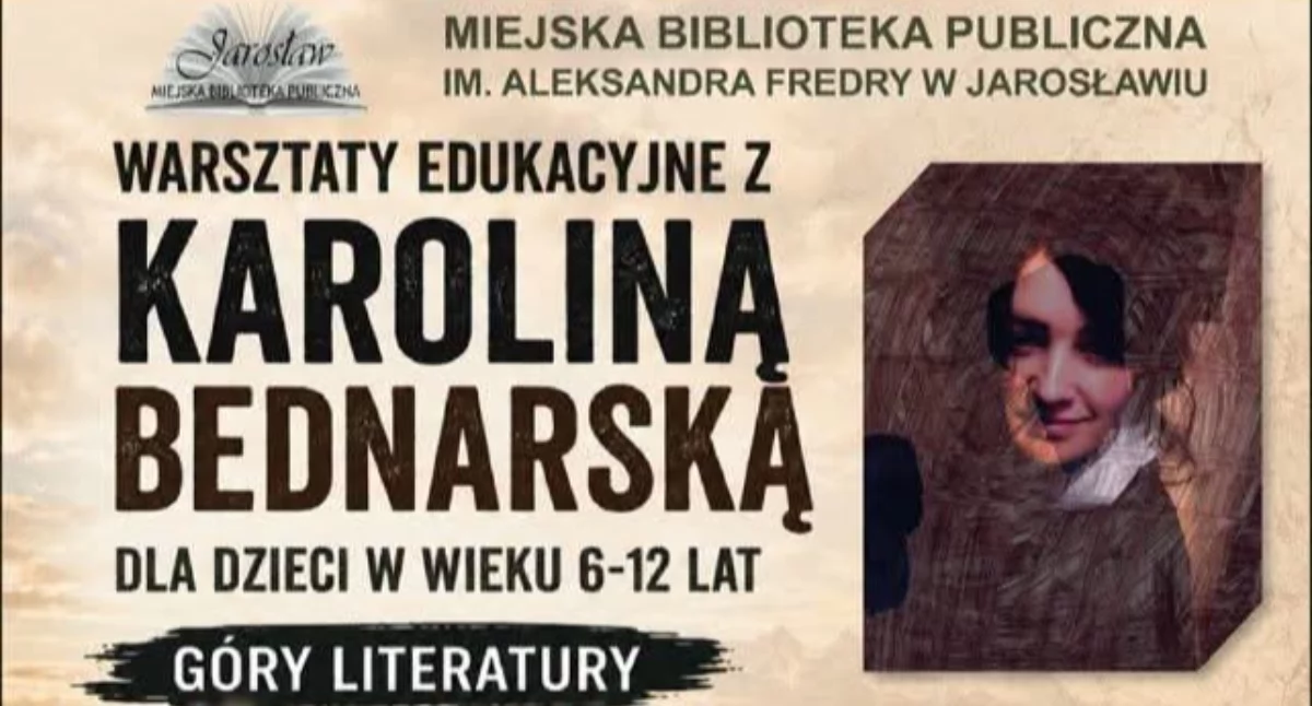 Wydarzenia Jarosław, Przeworsk i okolice, Warsztaty Edukacyjne Karoliną Bednarską Miejskiej Bibliotece Jarosławiu - zdjęcie, fotografia