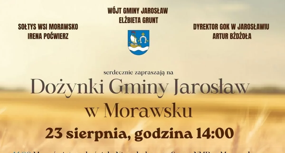 Wydarzenia Jarosław, Przeworsk i okolice, Dożynki Gminy Jarosław Morawsku święto plonów sierpnia - zdjęcie, fotografia