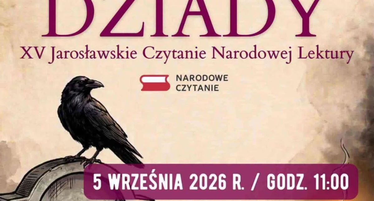 Wydarzenia Jarosław, Przeworsk i okolice, Jarosławskie Czytanie Narodowej Lektury „Dziady” Adama Mickiewicza - zdjęcie, fotografia