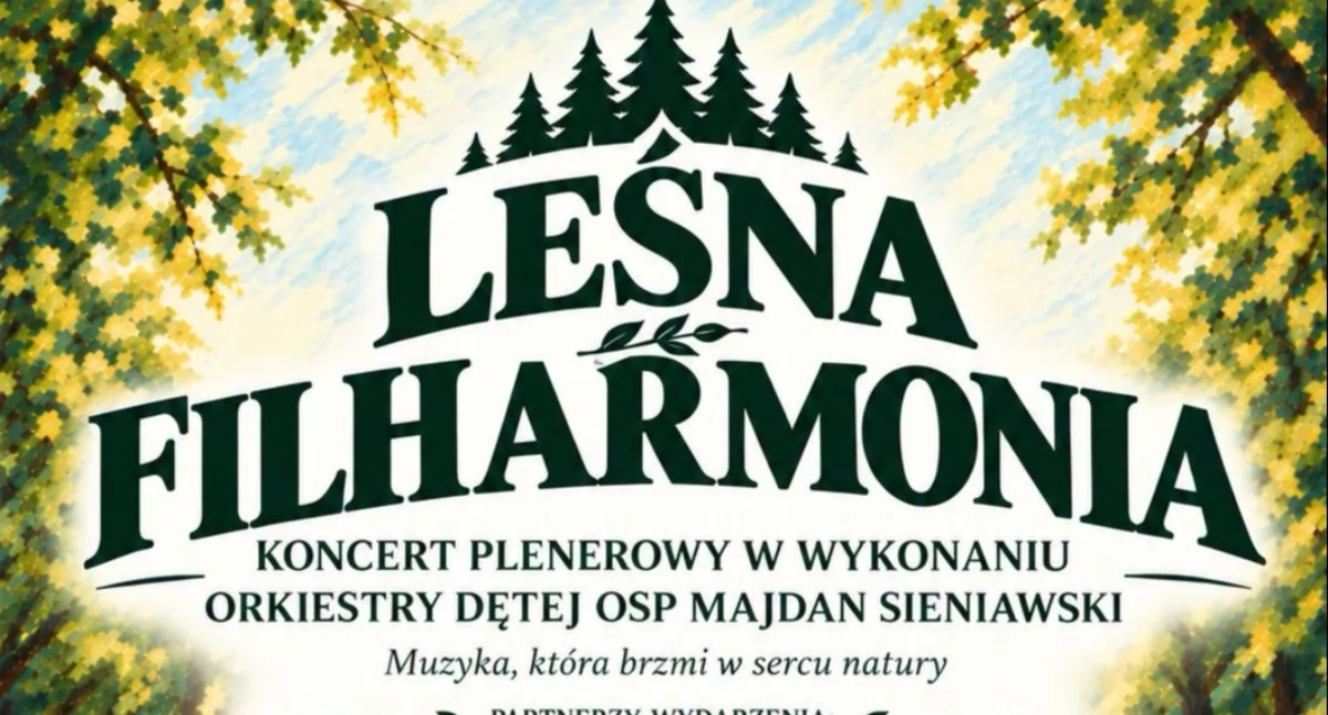 Wydarzenia Jarosław, Przeworsk i okolice, Leśna Filharmonia koncert Orkiestry Dętej Majdan Sieniawski - zdjęcie, fotografia
