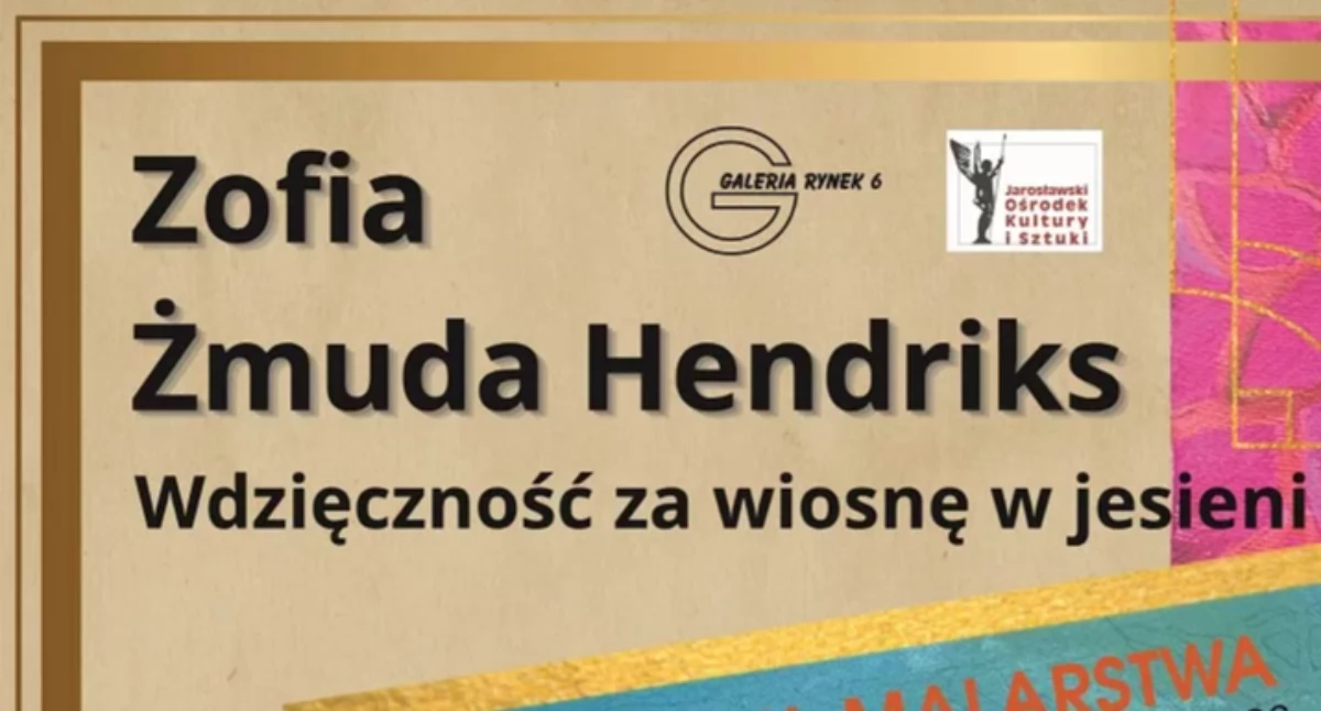 Wydarzenia Jarosław, Przeworsk i okolice, Spotkanie artystką Zofią Żmuda Hendriks Jarosławiu - zdjęcie, fotografia