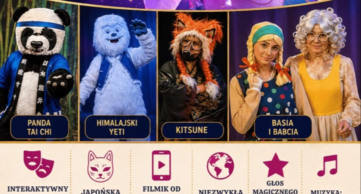 Wydarzenia Jarosław, Przeworsk i okolice, Spektakl teatralno muzyczny „Magiczny Kompas” wykonaniu Teatru Krakowa Jarosław - zdjęcie, fotografia