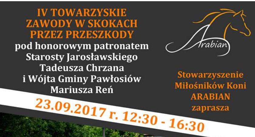 IV Towarzyskie Zawody w Skokach przez Przeszkody
