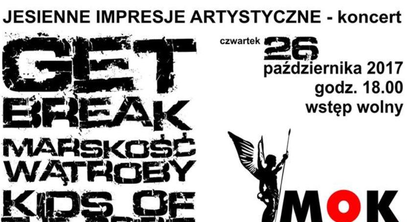 Jesienne Impresje Artystyczne w MOK - koncert